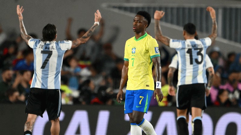 বিশ্বকাপ পাওয়ার র‌্যাঙ্কিং: শীর্ষে আর্জেন্টিনা, তলানিতে ব্রাজিল